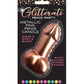 Glitterati Metallic Balloon Cake Candle - Rose Gold