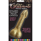 Glitterati Penis Candle - Gold Glitter - Gold