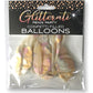 Glitterati Penis Party Confetti Filled Balloons - 5 Pack