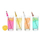 Glitterati Penis Party Tall Celebration Straws