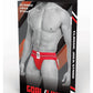 Goal Line Class Jockstrap - Red - Medium/Small