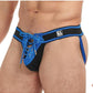 Goal Line Lace-Up Jockstrap - Blue - Large/XLarge