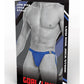 Goal Line Low Rise Jockstrap - Blue - Medium/Small