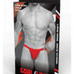 Goal Line Low Rise Jockstrap - Red - Medium/Small