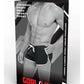 Goal Line Side Split Mesh Booty Shorts - Black - Medium/Small