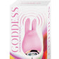 Goddess Diamond Rechargeable Silicone Bunny Tickler - Pink
