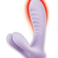 Goddess Heat Up Rechargeable Silicone Bunny Massager