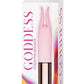 Goddess Tickled Pink Rechargeable Silicone Massager - Pink