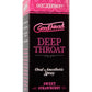 Goodhead Deep Throat Oral Anesthetic Spray Sweet Strawberry - 2oz