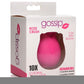 Gossip Rose Crush 10x Rechargeable Silicone Clitoral Stimulator - Pink