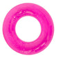 Gummy Cock Ring - Pink - One Size