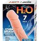 H2o Splish Splash Squirting Dong Douche - Vanilla - 7in