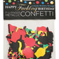 Happy F'n Birthday Fu Finger Confetti - Multicolor