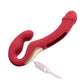 Harmony Duo App-Controlled Rechargeable Silicone Strapless Strap-On