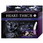 Heart Throb Deluxe Harness Kit with Curved Dildo - Black/Purple