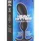 Heavy Hitters Comfort Plugs Silicone Anal Plug - Black - 8.2in