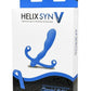 Helix Syn V Special Edition Rechargeable Prostate Massager - Blue/White