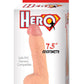 Hero Cocksmith Dildo - Vanilla - 7.5in