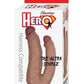 Hero The Ultra Double Dildo with Suction Cup - Chocolate