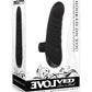Hooked On You Silicone Rechargeable Vibrator - Black