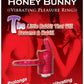 Horny Honey Bunny Vibro Cock Ring - Magenta/Pink