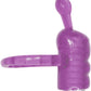 Horny Honey Coochy Caterpillar Vibro Cock Ring - Purple