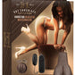 Hot Chocolate Doggy Style Deanna Vibrating Masturbator - Pussy - Butt - Chocolate