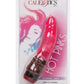 Hot Pinks Curved Jack Vibrating Dildo - Pink - 6.25in