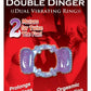 Humm Dinger Double Dinger Dual Vibrating Cockring - Purple