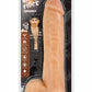 Hung Rider Hammer Dildo with Balls - Vanilla - 10in