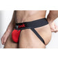 Hunker Comfy Pouch Slider-Strap Jock - Red Hot