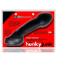 Hunkyjunk Double Thruster Textured Double Penetrator Sling - Black/Tar Ice Black