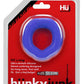 Hunkyjunk Fit Silicone Cock Ring - Blue