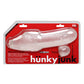 Hunkyjunk Swell Silicone Cocksheath Penis Extender - Clear - 8.25in