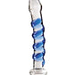 Icicles No. 5 Textured Glass Dildo