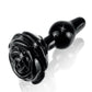 Icicles No 77 Flower Shaped Glass Anal Plug