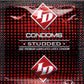 Id Studded Condom - 3 Pack