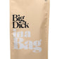 In A Bag Big Dick Dildo with Balls - Clear - 8in