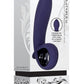 Inflatable G Silicone Rechargeable Vibrator - Purple