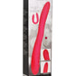 Inmi 7x Double Down Rechargeable Silicone Double Dildo with Remote Control - Pink