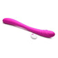 Inmi 7x Double Down Rechargeable Silicone Double Dildo with Remote Control - Purple