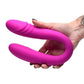 Inmi 7x Double Down Rechargeable Silicone Double Dildo with Remote Control