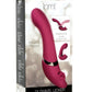 Inmi 7x Swivel Licker 180 Rotating Silicone Licking Vibrator - Pink