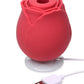 Inmi Bloomgasm Wild Rose 10x Silicone Rechargeable Clit Stimulator with Suction