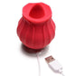 Inmi Bloomgasm Wild Violet Rechargeable Silicone 10x Licking Stimulator