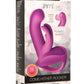 Inmi Come Hither Rocker Rechargeable Silicone Vibrator - Purple