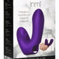 Inmi Finger Pulse Rechargeable Silicone Finger Vibrator - Purple