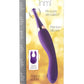 Inmi Power Zinger Pro Pulsing G-Spot Silicone Rechargeable Pinpoint Vibrator with Interchangeable Tips - Purple