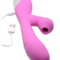 Inmi Shegasm 5 Star Rabbit Suction Come Hither Rechargeable Silicone Vibrator
