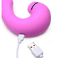 Inmi Shegasm 5 Star Tapping Silicone Rechargeable G-Spot Vibrator with Suction
